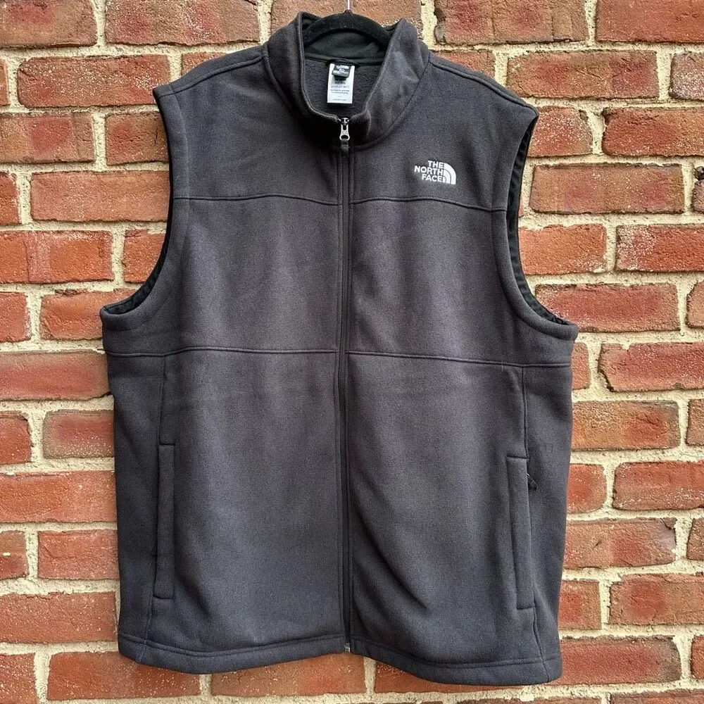 The North Face Gordon Lyons Fleece Vest Black Heather Men’s 3X NEW